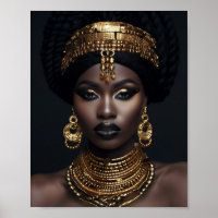 Art Murale Africain Américain, Art Mural Femme Noi