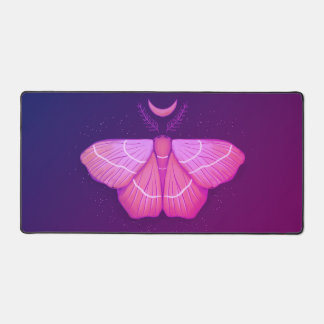 Art Nocturne Rose Moth - Illustration Magique