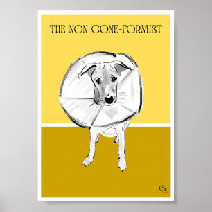 Art non Cone-Formist, Poster de chien pour les amo