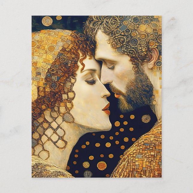 Art Nouveau A Couple In Love  (Devant)