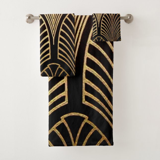 Art nouveau, art déco, ventilateur motif, bronze,  (En situation)