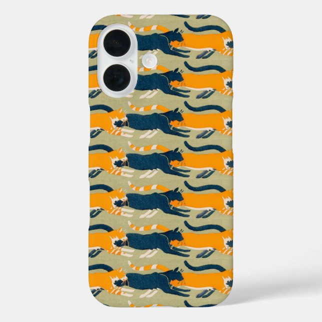 Art Nouveau Chats Coque-Mate coque iphone (Verso)