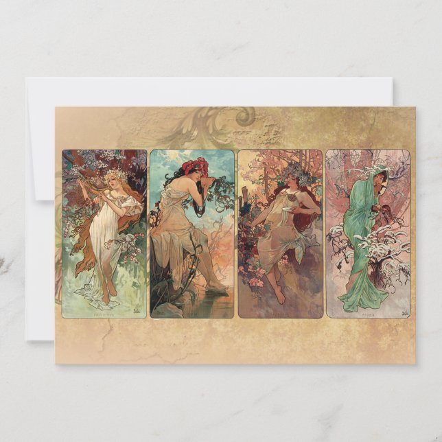 Art Nouveau Les Quatre Saisons (Devant)