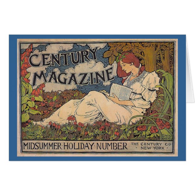 Art Nouveau - magazine de siècle (Devant horizontal)