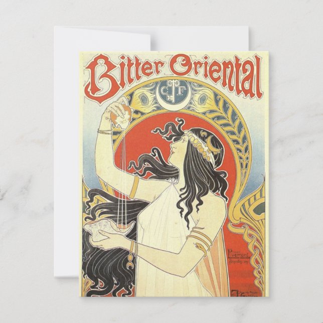 Art nouveau oriental amer (Devant)