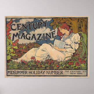 Art Nouveau - Poster du magazine Century