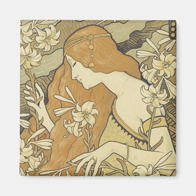 Art Nouveau Poster Magnets (Devant)