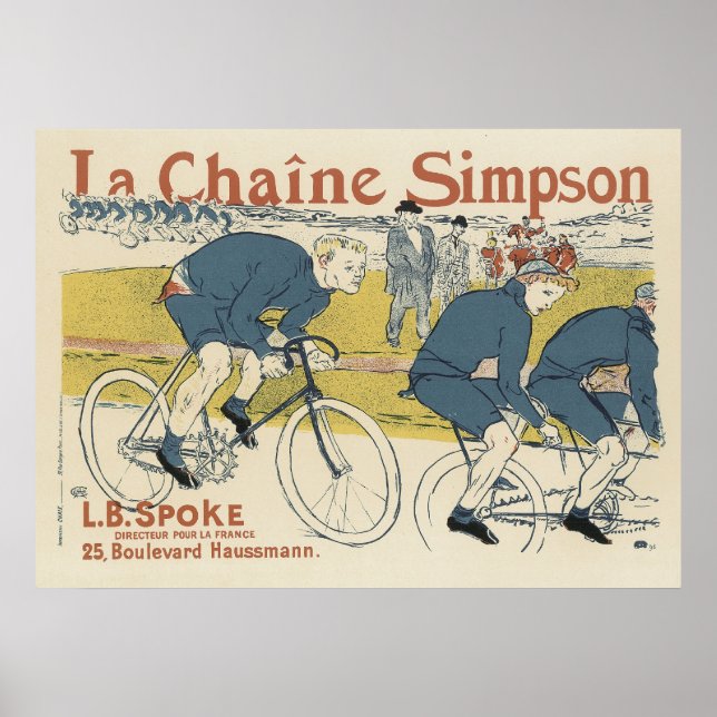 Art Nouveau Posters - Bicycles (Devant)