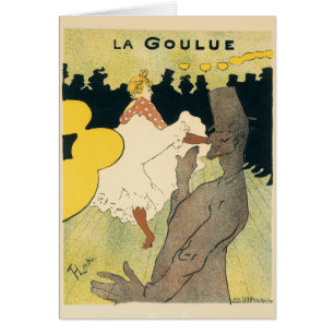 Art nouveau vintage, La Goulue par Toulouse Lautre