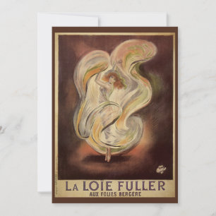 Art Nouveau vintage, La Loie Fuller Danseur Modern