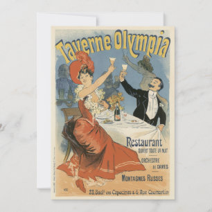 Art Nouveau vintage, Taverne Olympia Restaurant