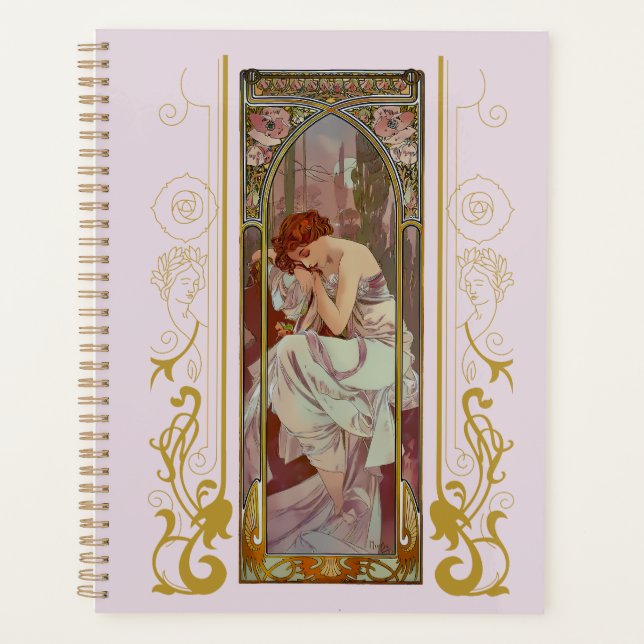 Art Noveau Alphonse Mucha Night's Reest (Devant)