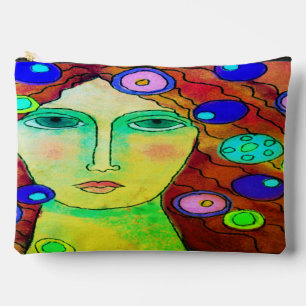 Art numérique Abstrait d'origine sur le sac à coud