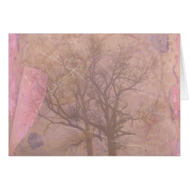 Art numérique Misty Morning Tree (Devant horizontal)