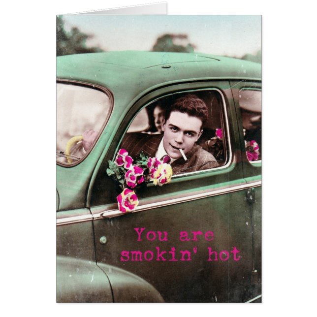 Art numérique Vintage rétro chaud de Smokin (Devant)