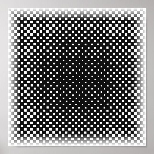 Art Op - Impression d'illusion optique (Devant)