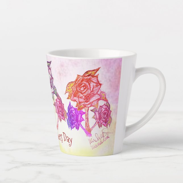 Art par Micheal Latte Mothers Day Mug (Droite)