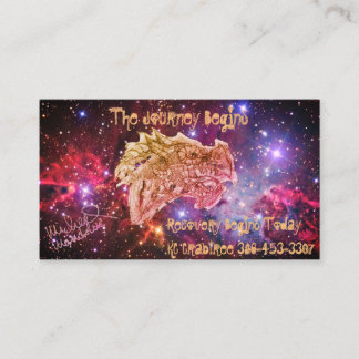 Art par Micheal Le voyage commence le Carte de vis