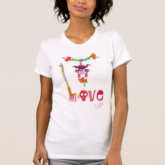 Art par Micheal Zion le T-shirt d'amour singe