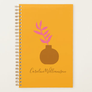 Art Plante minimaliste en Jaune sur mesure