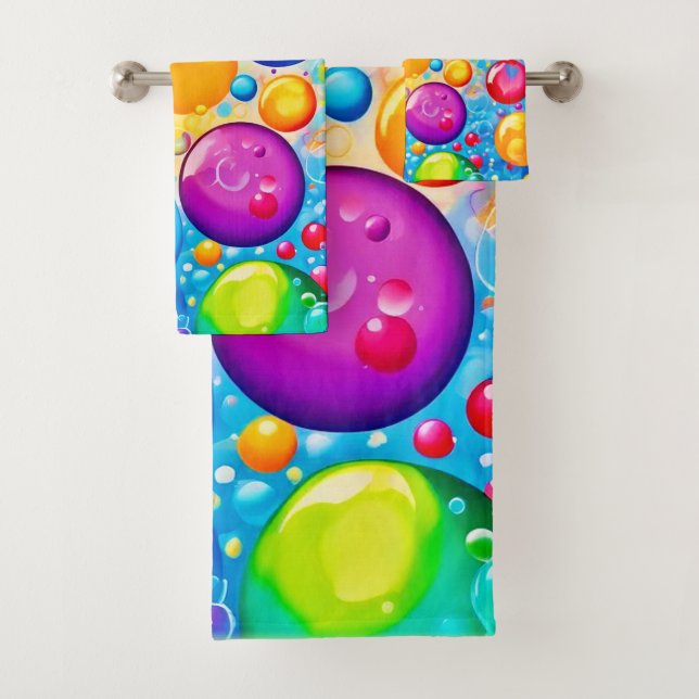 Art Pop Bubble Arc-en-Ciel (En situation)