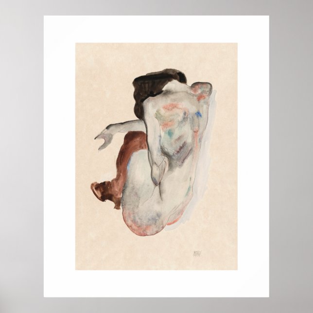ART POSTER : EGON SCHIELE : 1912 (Devant)