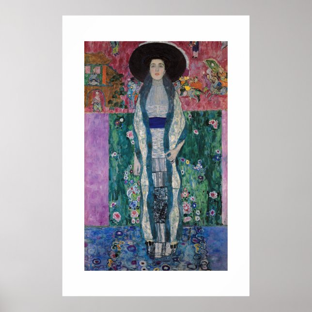 ART POSTER : GUSTAV KLIMT : ADELE BLOCH-BAUER 1912 (Devant)