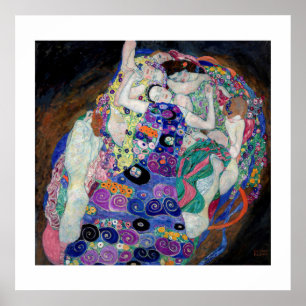 ART POSTER : GUSTAV KLIMT : LA VIERGE, 1913