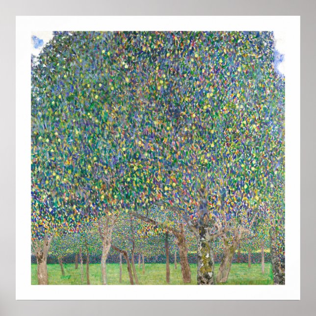 ART POSTER : GUSTAV KLIMT : PEAR TREE 1903 (Devant)