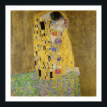 ART POSTER : GUSTAV KLIMT : THE KISS, 1907-08<br><div class="desc">GYSTAV KLIMT : AFFICHE D'ART FINE : THE KISS,  1907-08</div>