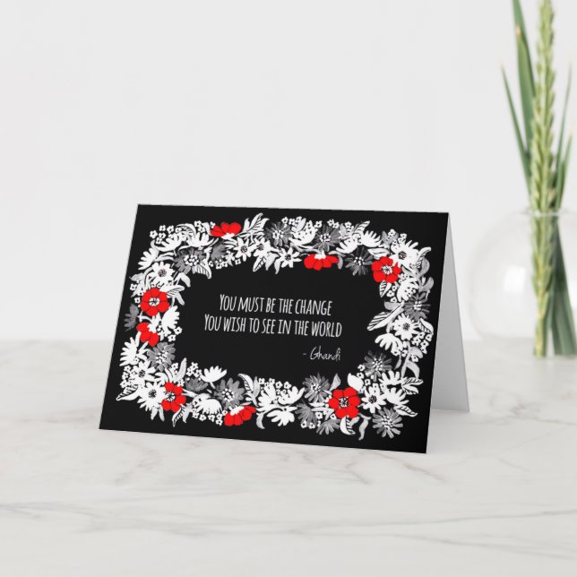 Art pour carte de voeux caritative (Devant)