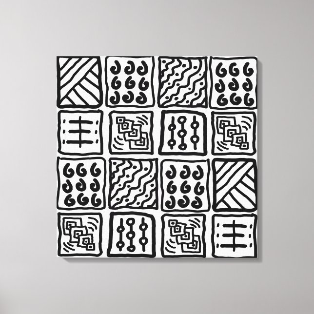 Art primitif sur toile (Recto)