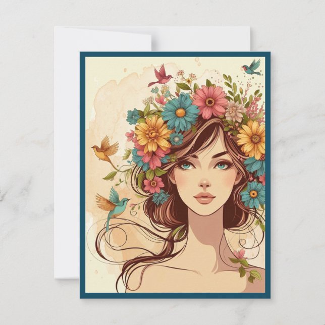 Art Print Card Summers End (Devant)