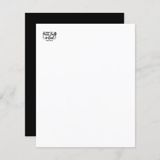 Art Religieux : Ayez foi en Dieu Conception des Éc