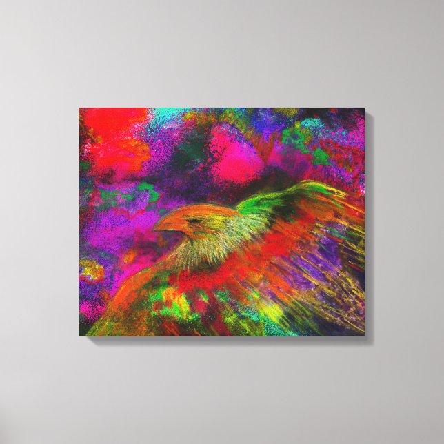 Art Royal Bird 2 toile Imprimer (Recto)