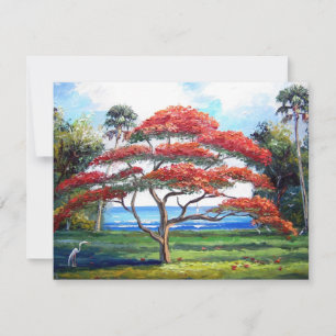Art Royal Poinciana Tree