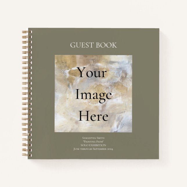 Art Show Exhibition Livre d'or (Devant)