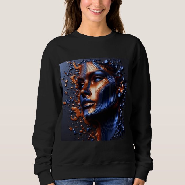 Art Sweatshirt féminin Expression 3 (Devant)