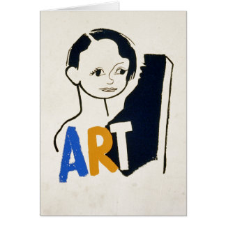 ART... Texte personnalisé WPA [carte]