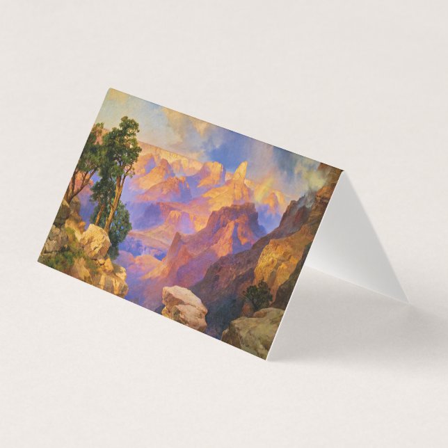 Art Thomas Moran, Grand Canyon avec arc-en-ciel (Front)