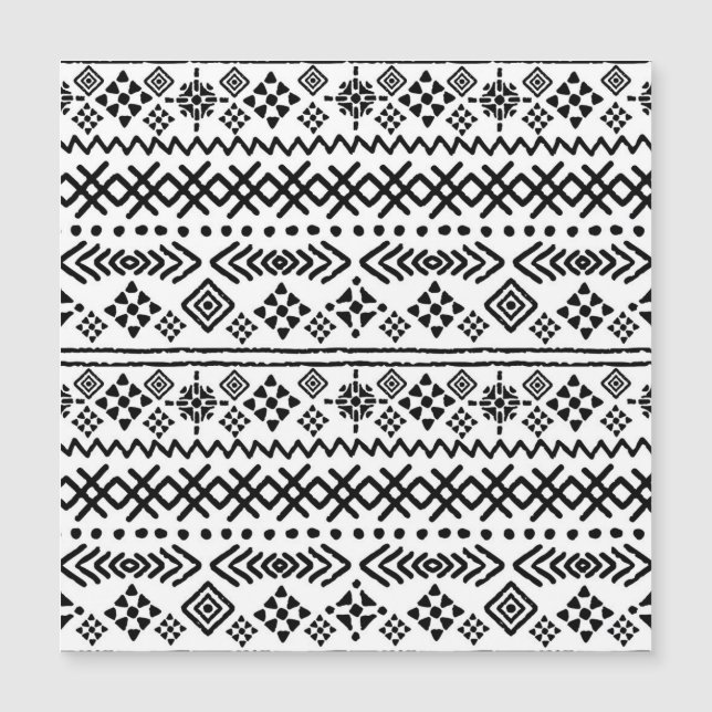 Art tribal boho : géométrique sans soudure. (Devant)