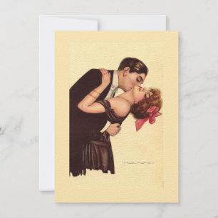 Art vintage ~ Couple romantique embelli