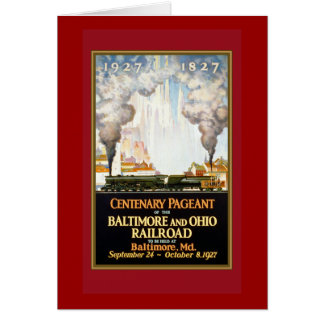 Art vintage d'affiche de voyage de train