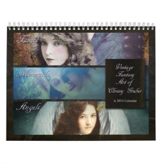 Art vintage d'imaginaire de calendrier de Chrissy