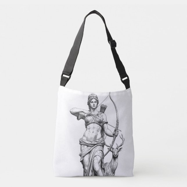 Artemis Goddess Mythic Tote Bag (Devant)