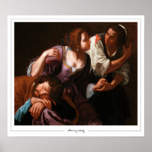 Artemisia Gentileschi Zedign Affiche d'art #17