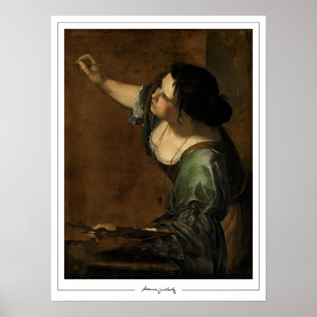 Artemisia Gentileschi Zedign Affiche d'art #18 (Devant)