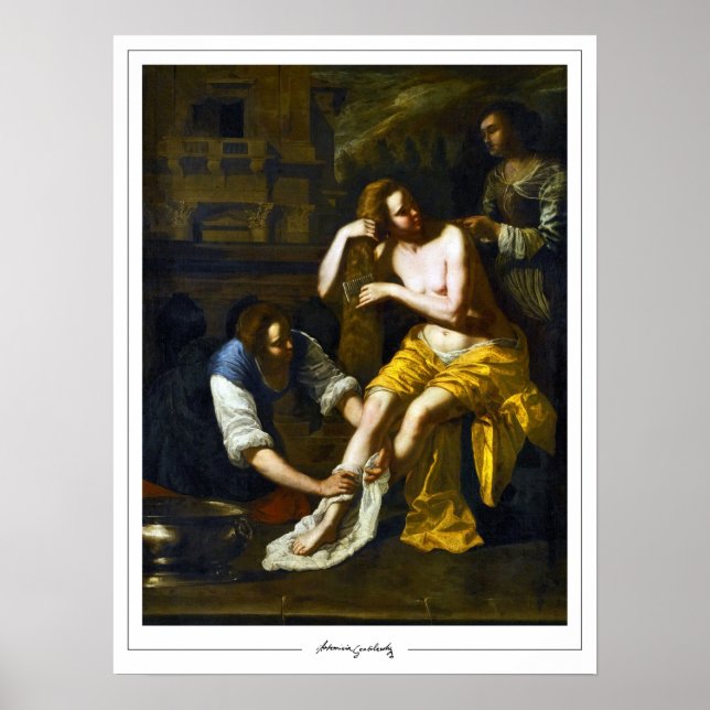 Artemisia Gentileschi Zedign affiche d'art #2 (Devant)