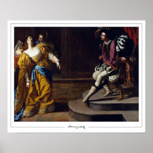 Artemisia Gentileschi Zedign Affiche d'art #20