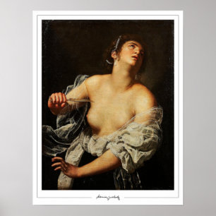 Artemisia Gentileschi Zedign Affiche d'art #35